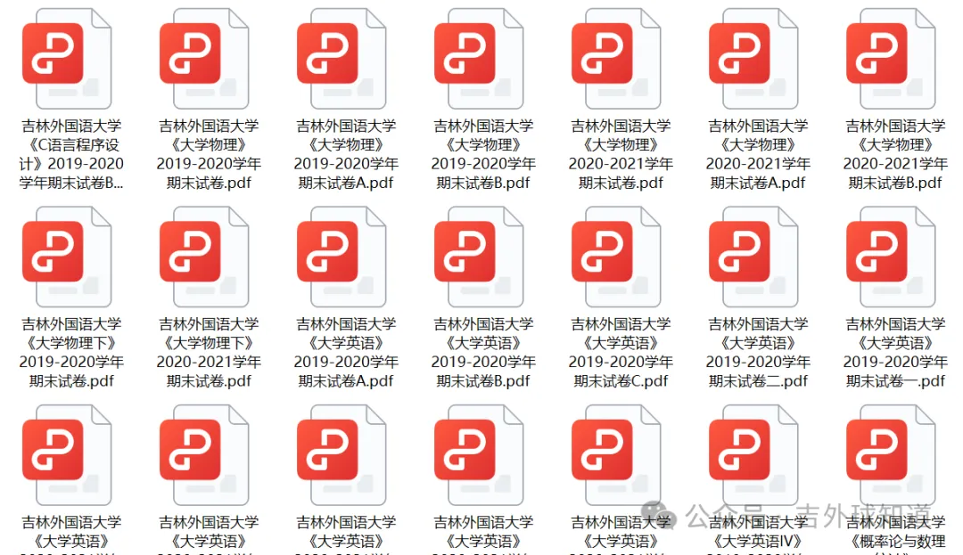 吉林外国语大学历年真题来啦! 第3张