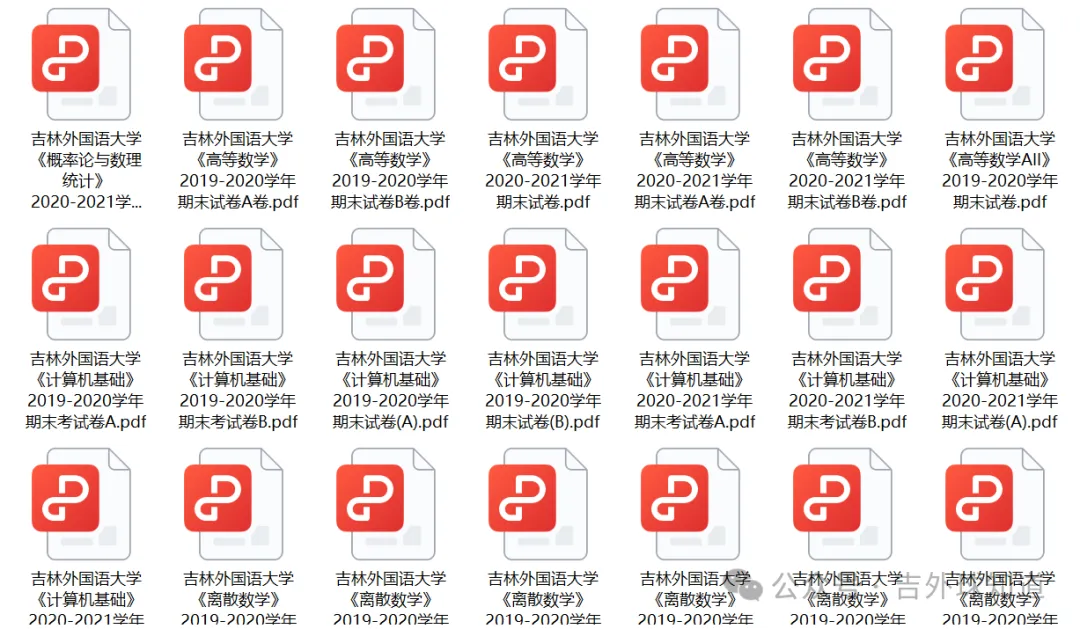 吉林外国语大学历年真题来啦! 第4张