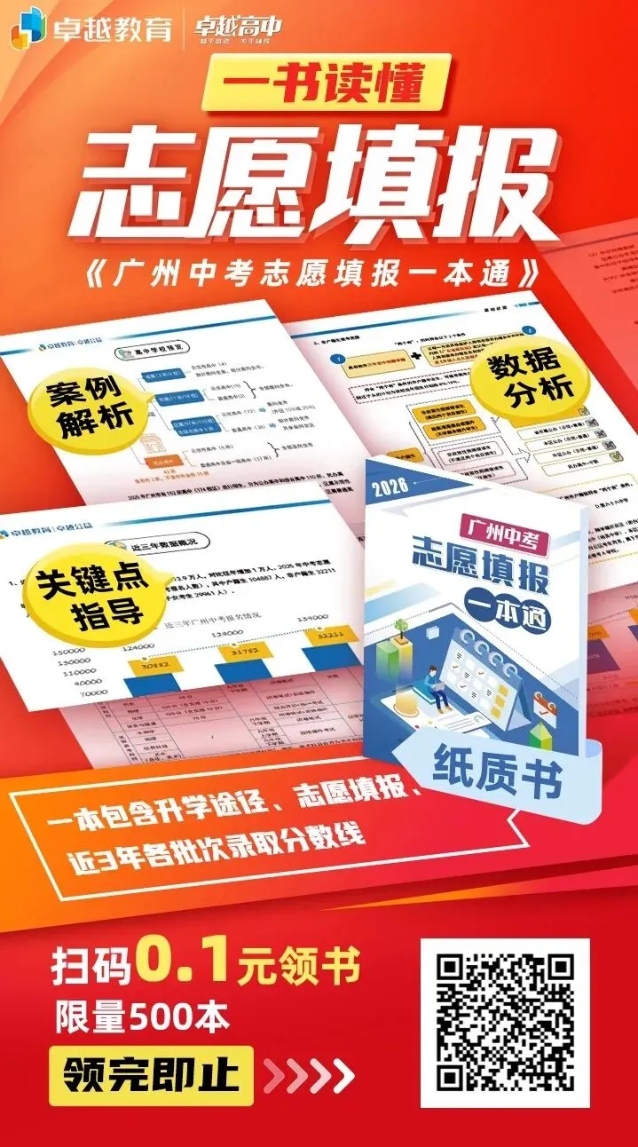 2026广州中考:第一批6类招生怎么报?录取规则+计算公式全汇总 第4张 2026广州中考:第一批6类招生怎么报?录取规则+计算公式全汇总 第4张