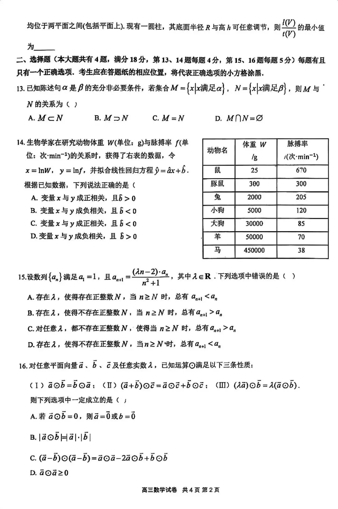 2026届最新16个区的高三二模试卷分享5! 第34张