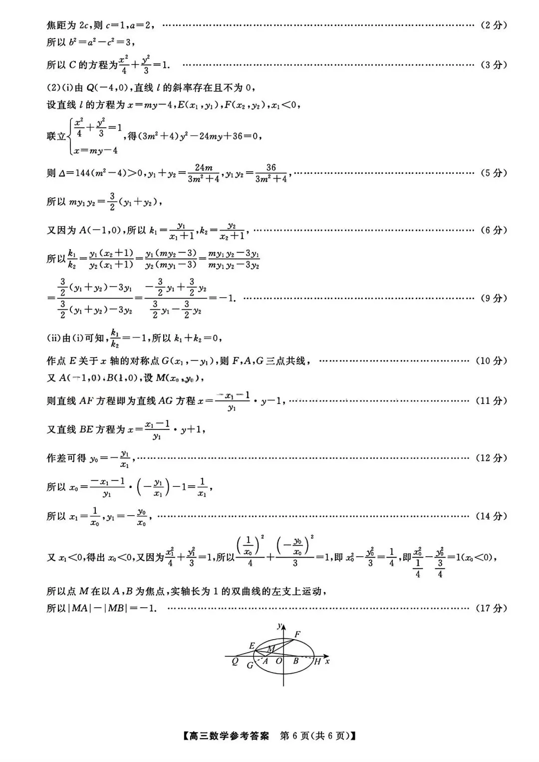 【试卷/高考】2025-2026辽宁县级重点高中协作体高三下二模4月数学(含答案)可下载 第12张 【试卷/高考】2025-2026辽宁县级重点高中协作体高三下二模4月数学(含答案)可下载 第12张