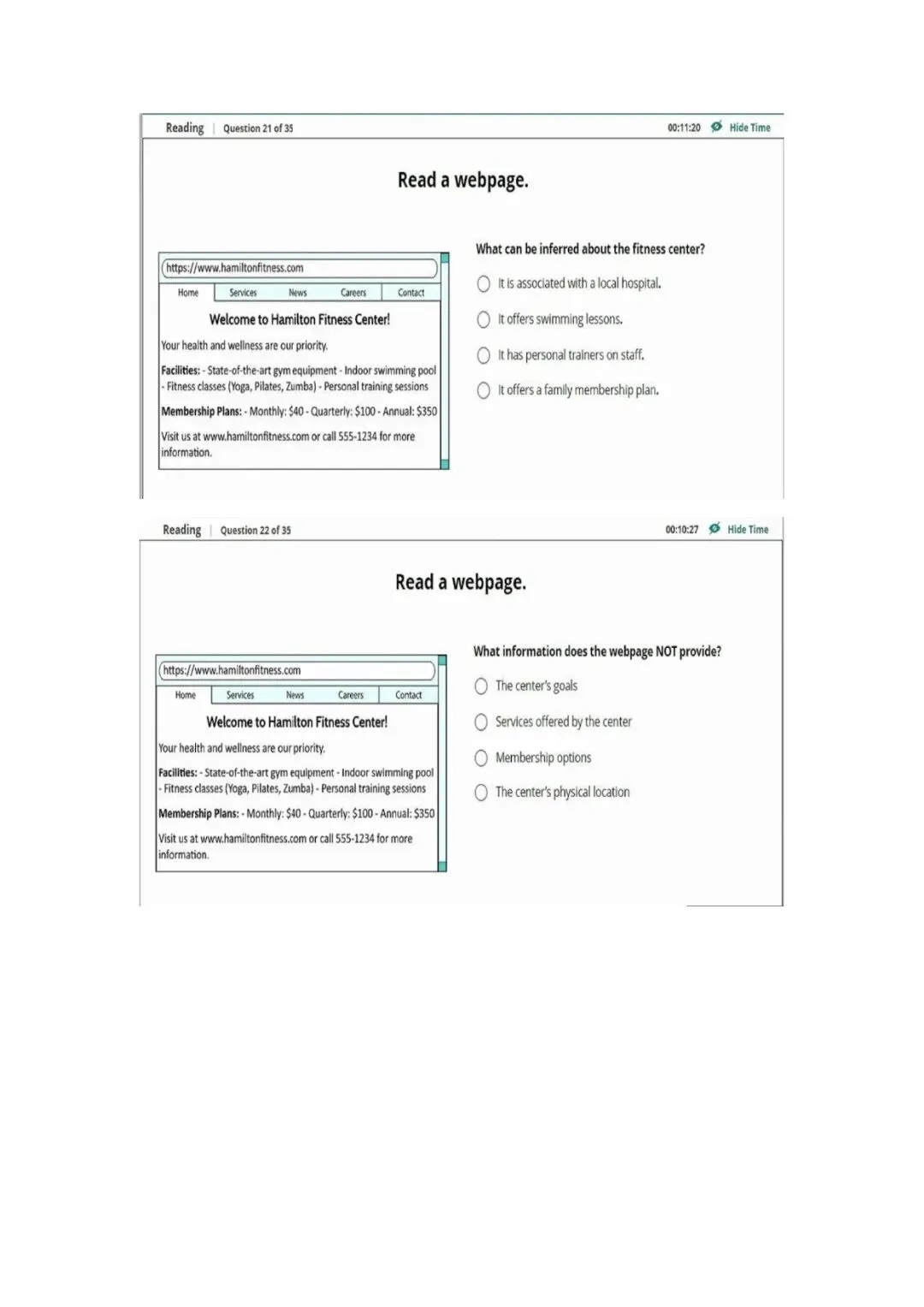 新托福第034套20260323真题(图片版) 第2张