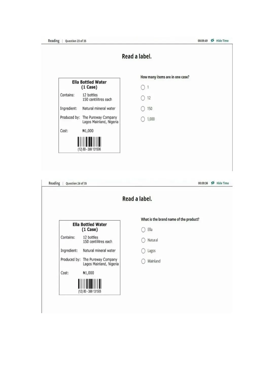 新托福第034套20260323真题(图片版) 第3张