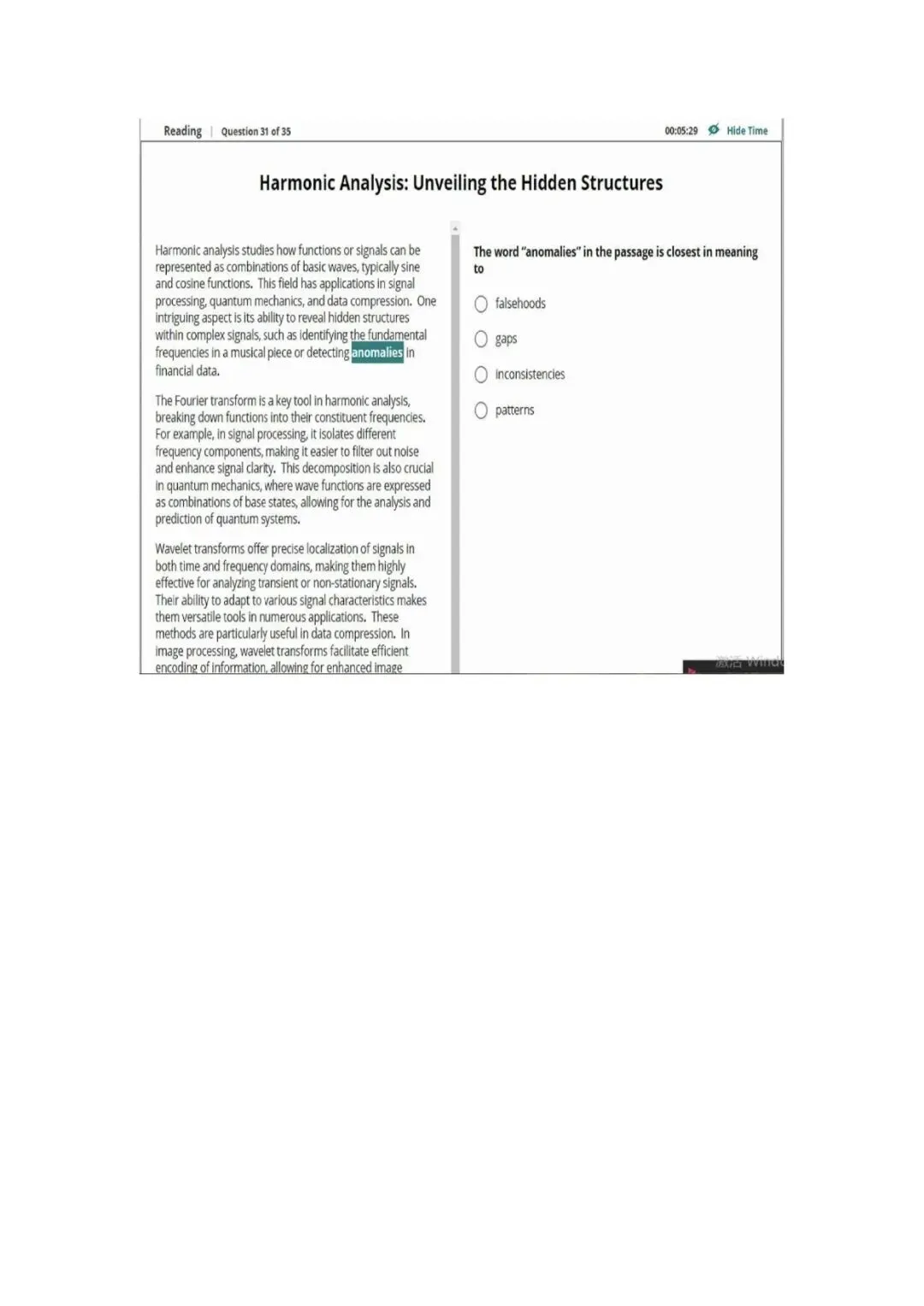 新托福第034套20260323真题(图片版) 第10张