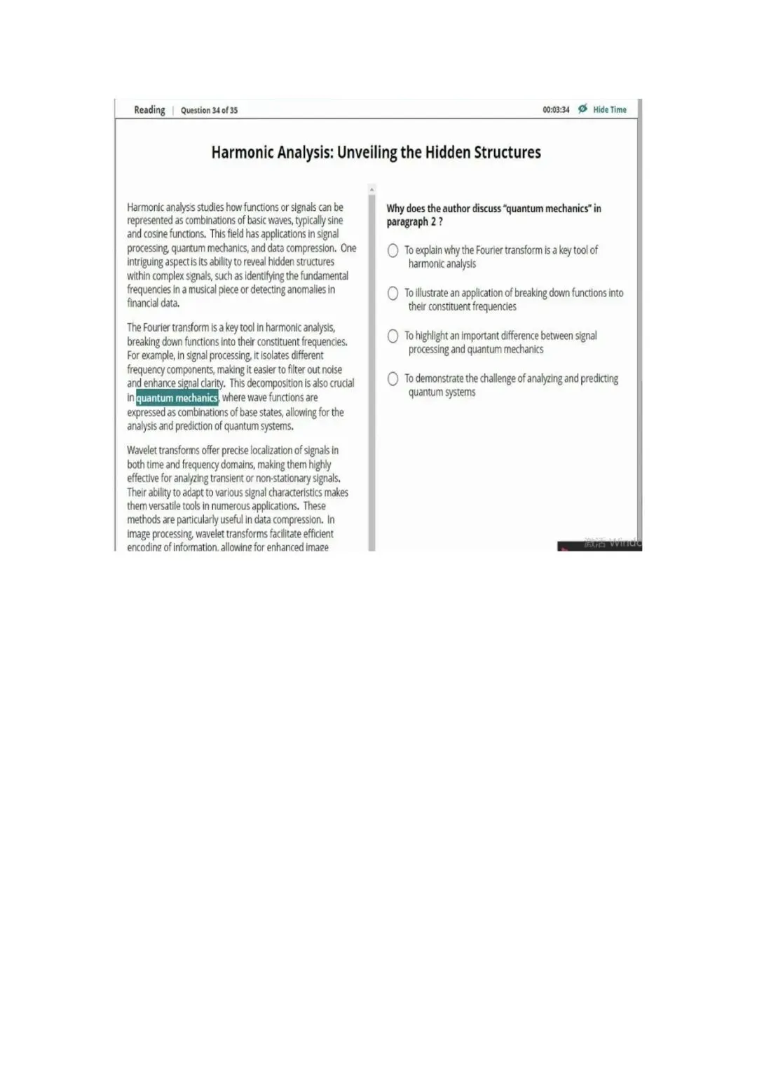 新托福第034套20260323真题(图片版) 第13张