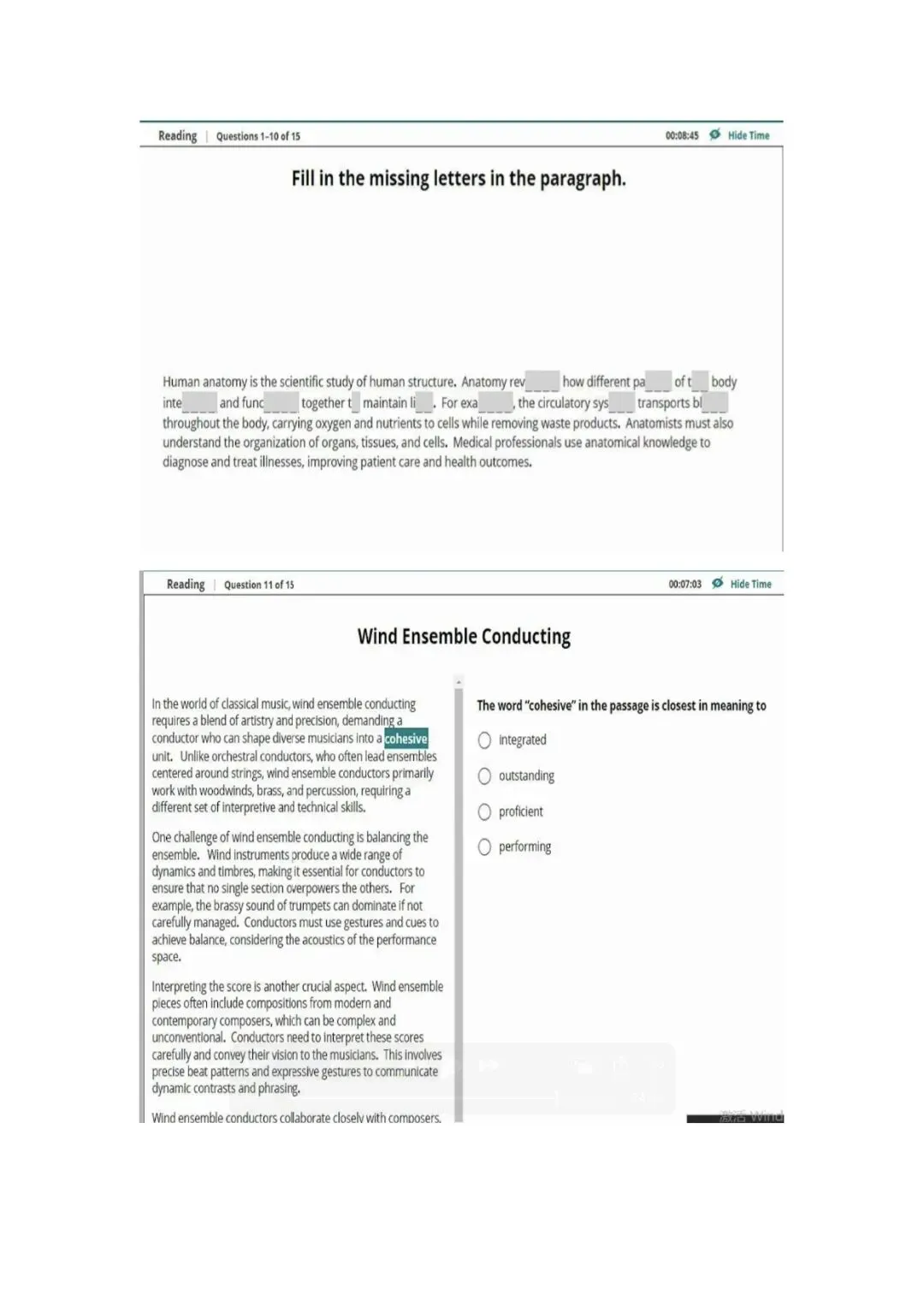 新托福第034套20260323真题(图片版) 第15张