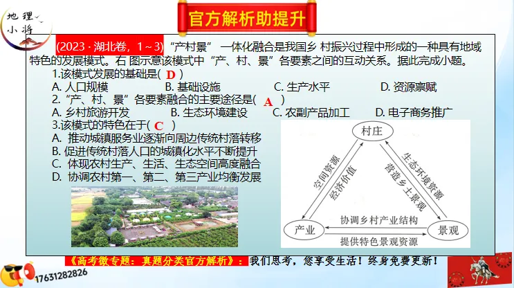 微专题《高考真题分类官方解析》:资源、环境与发展 第45张 微专题《高考真题分类官方解析》:资源、环境与发展 第45张