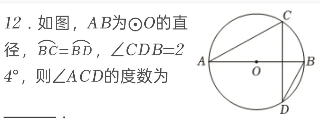 2025年陕西省中考数学试卷 第12张