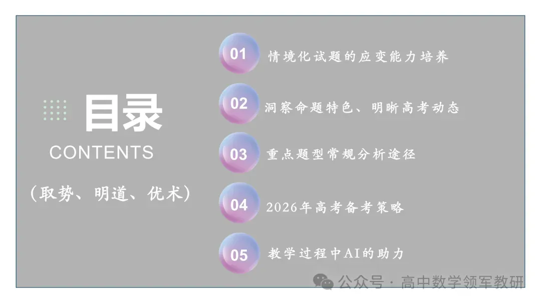 【最新一轮备考策略】聚焦情境 精研真题 善用AI——2027年高考高效备考策略F71 第7张 【最新一轮备考策略】聚焦情境 精研真题 善用AI——2027年高考高效备考策略F71 第7张
