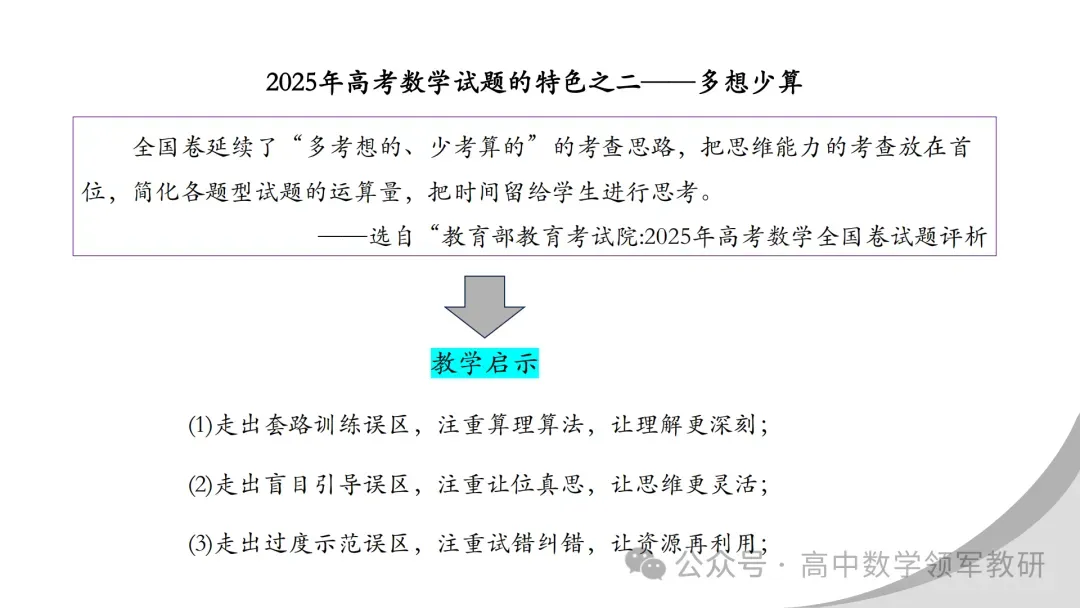【最新一轮备考策略】聚焦情境 精研真题 善用AI——2027年高考高效备考策略F71 第48张 【最新一轮备考策略】聚焦情境 精研真题 善用AI——2027年高考高效备考策略F71 第48张