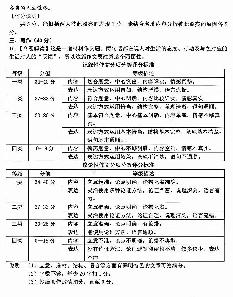 26年3月包头市青山区初三一模真题及参考答案 第13张