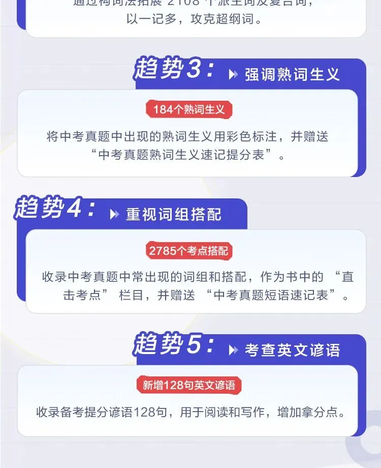 星火英语 初中词汇3500单词书 真题高频 中考词汇大全 初一初二初三 英语教辅 第5张