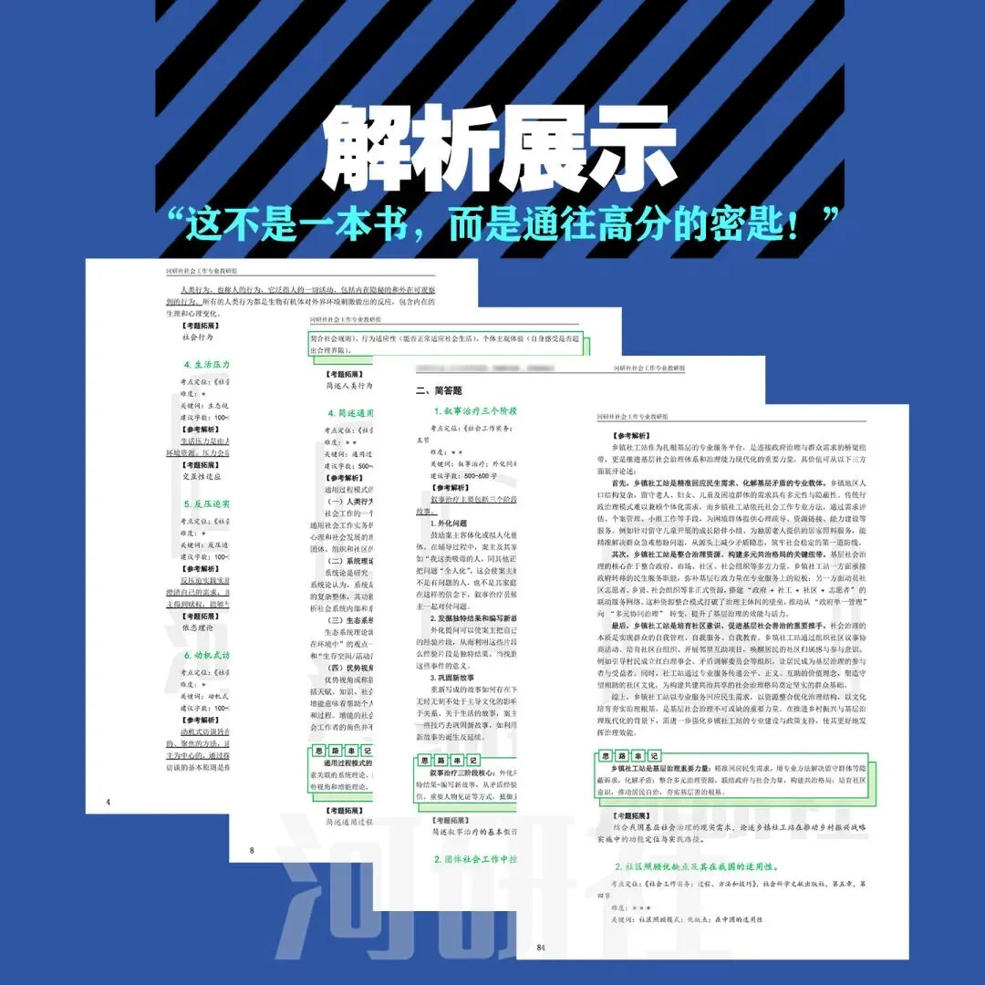 2027年哈尔滨工程大学社会工作真题全解 | 命题规律、风格剖析与答题框架~ 第17张