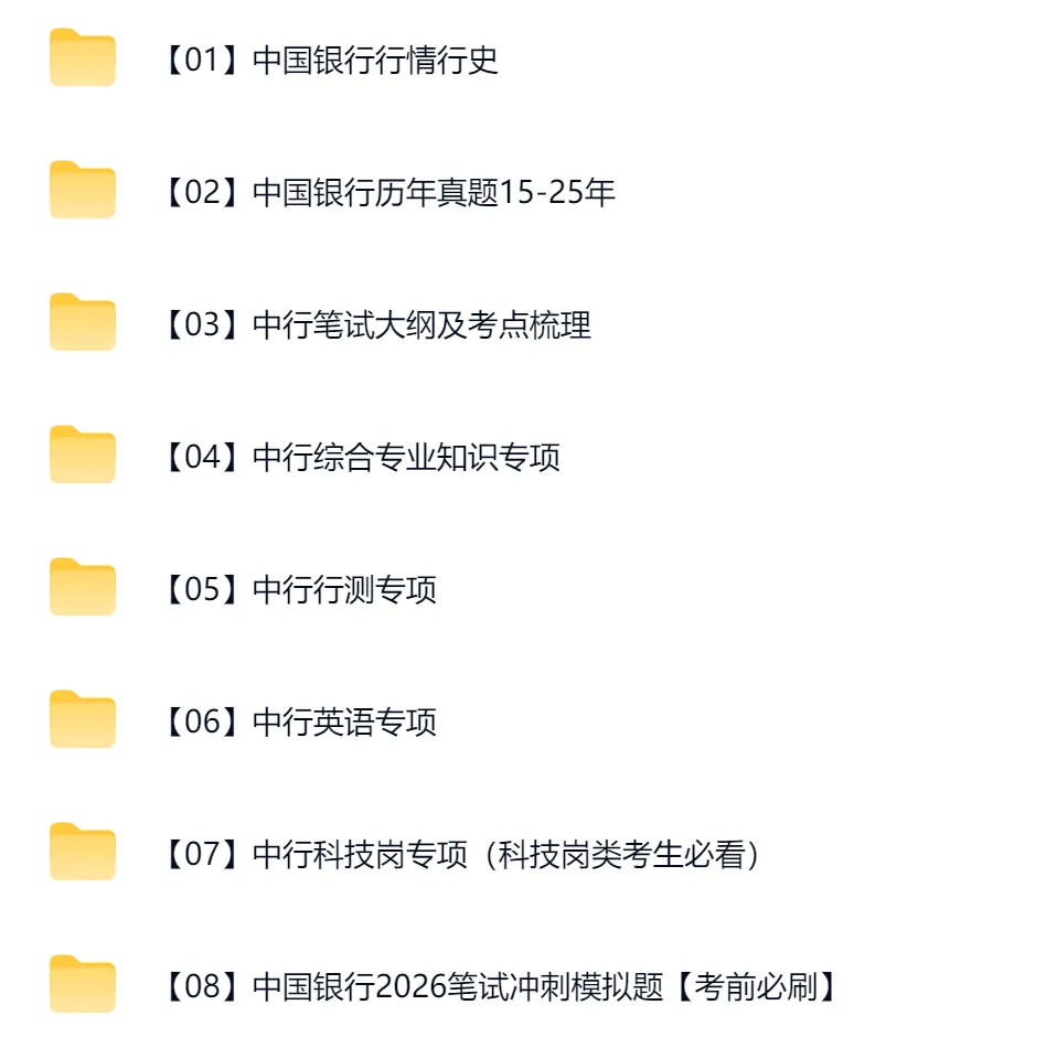 26中国银行笔试历年真题含答案解析+中国银行行情+综合+英语+科技岗等备考资料+考前密押卷 第1张