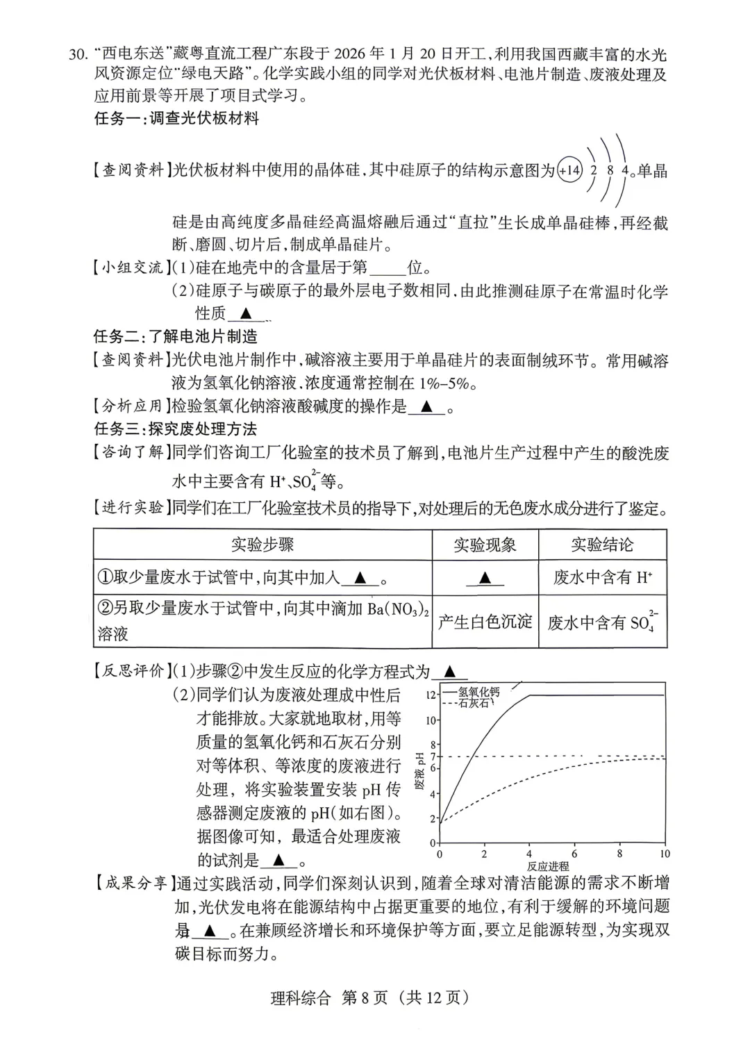 【中考模拟】名校联考模拟(1)试卷+答案 第58张