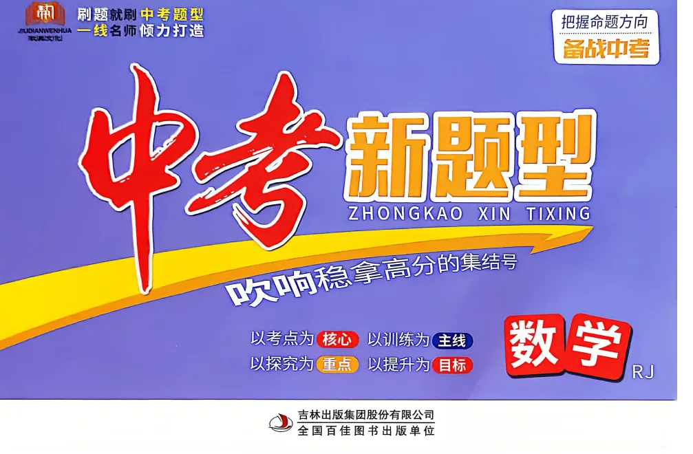 【九下教辅】中考新题型 数学 含答案 第4张