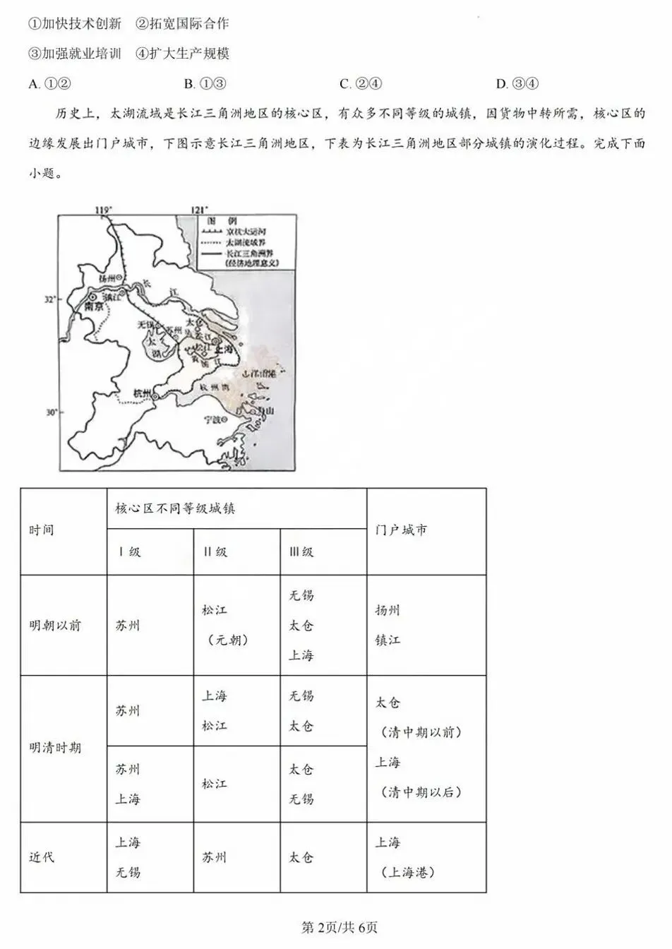 【真题解析】2025年陕晋青宁卷高考地理试题分析 第3张