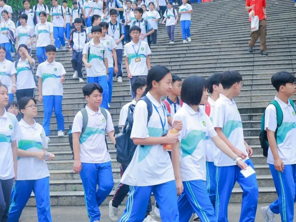 策马扬鞭战中考,奋楫笃行赴山海——金本中学初三级中考誓师研学活动 第17张