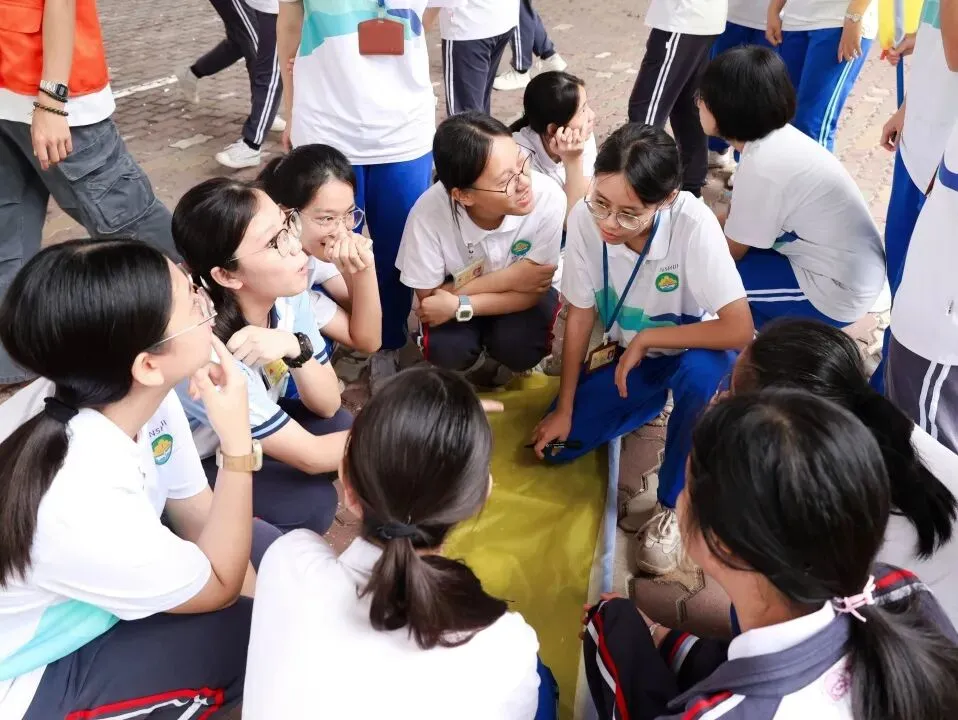 策马扬鞭战中考,奋楫笃行赴山海——金本中学初三级中考誓师研学活动 第21张