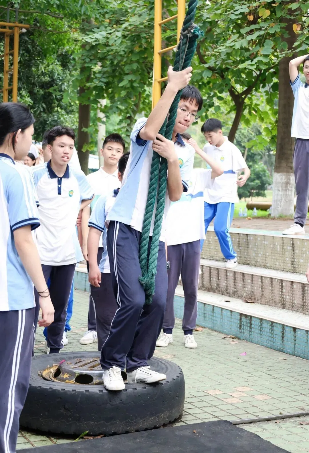 策马扬鞭战中考,奋楫笃行赴山海——金本中学初三级中考誓师研学活动 第45张