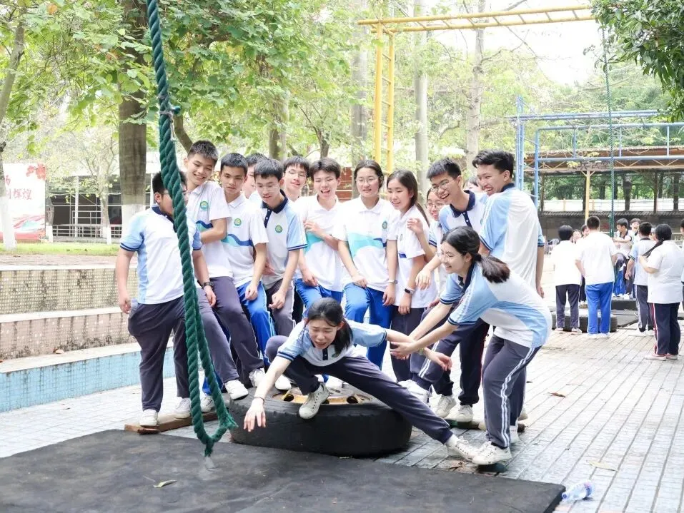 策马扬鞭战中考,奋楫笃行赴山海——金本中学初三级中考誓师研学活动 第46张