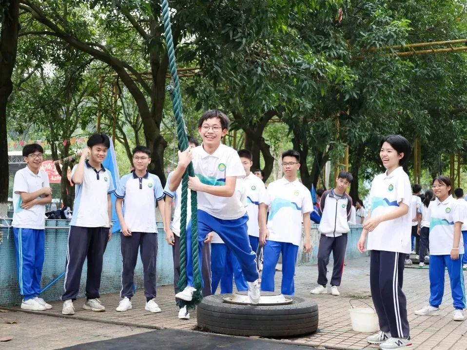 策马扬鞭战中考,奋楫笃行赴山海——金本中学初三级中考誓师研学活动 第48张