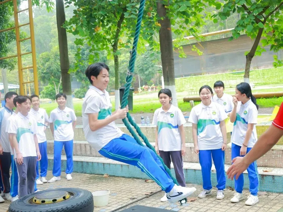 策马扬鞭战中考,奋楫笃行赴山海——金本中学初三级中考誓师研学活动 第52张