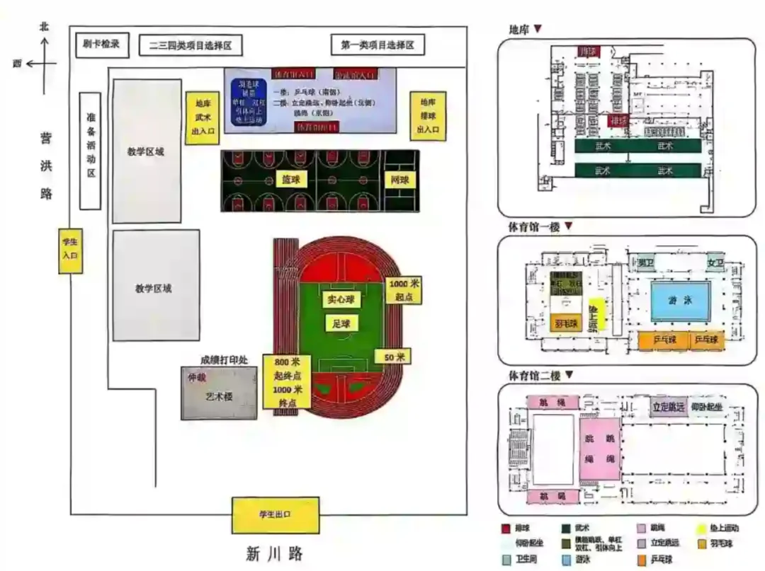 26体育中考 | 2026中考体育浦东考点现场直击:这些细节一定要注意 第2张