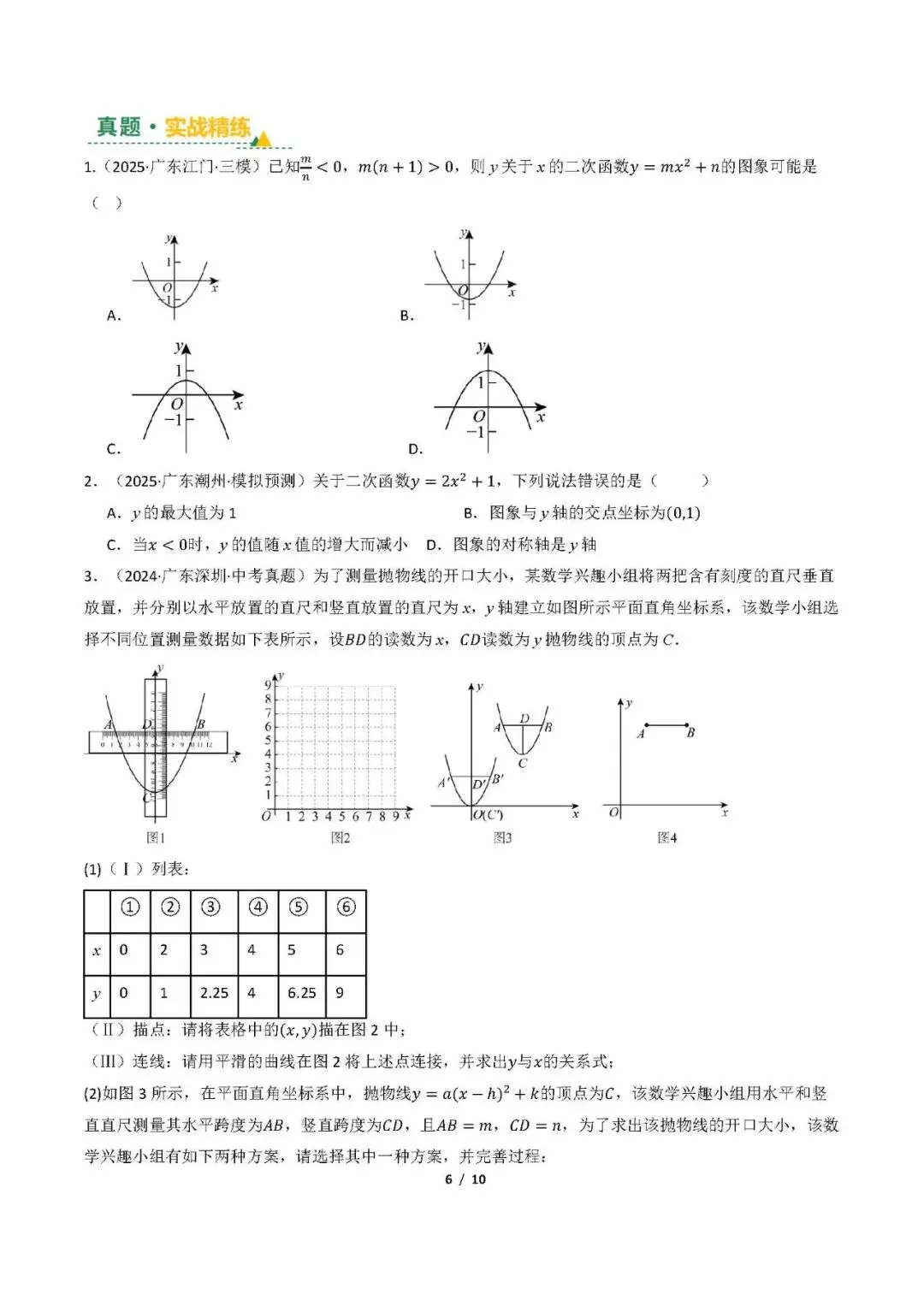 2026 中考数学|二次函数全攻略:考点 + 题型 解题技巧一次性吃透 第6张