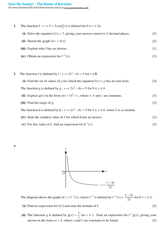 ALEVEL数学真题分享,轻松掌握考点!分享高清PDF版本,三大考试局全覆盖 第4张