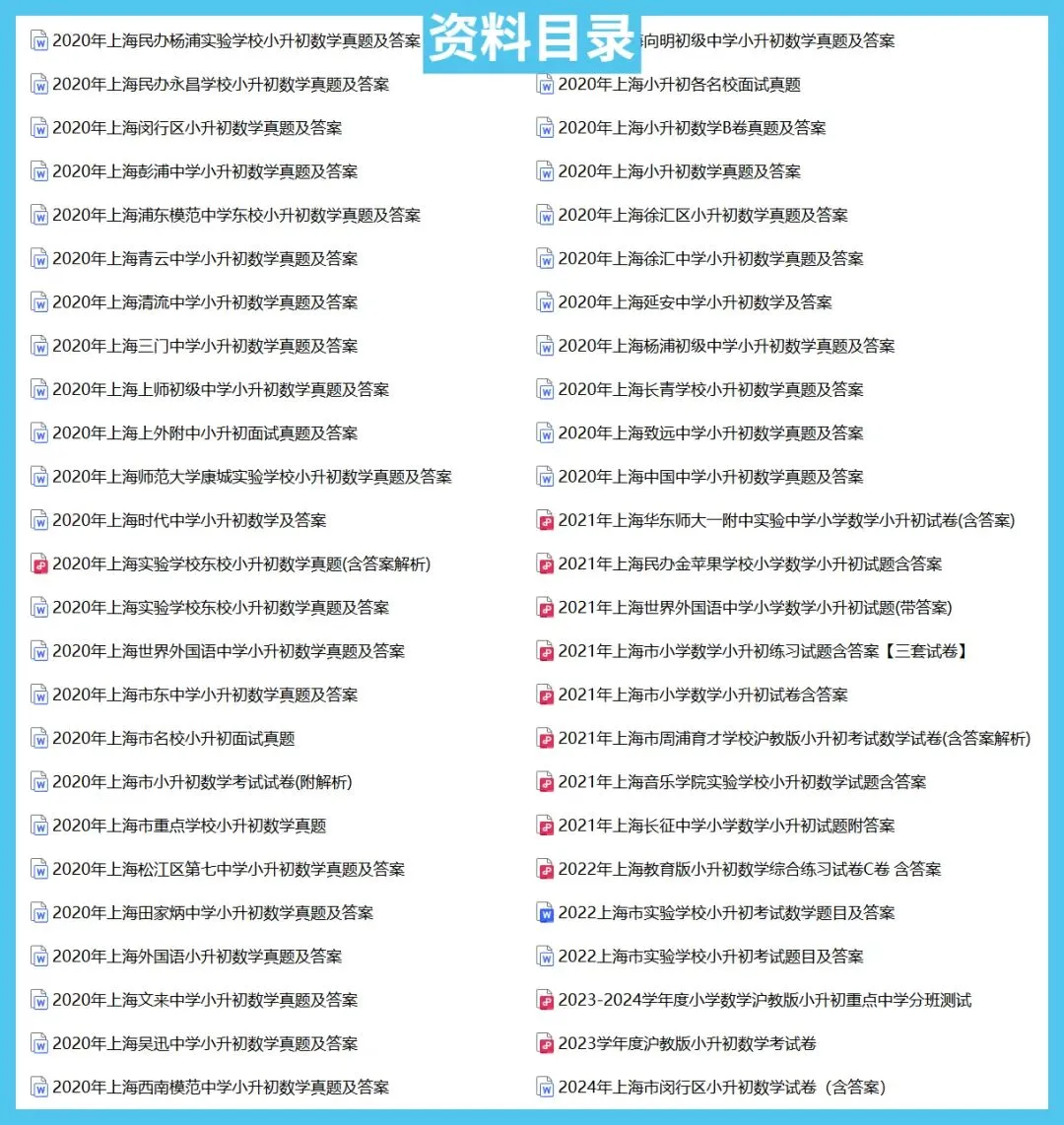 上海市小升初语数英真题卷-XX006 第5张