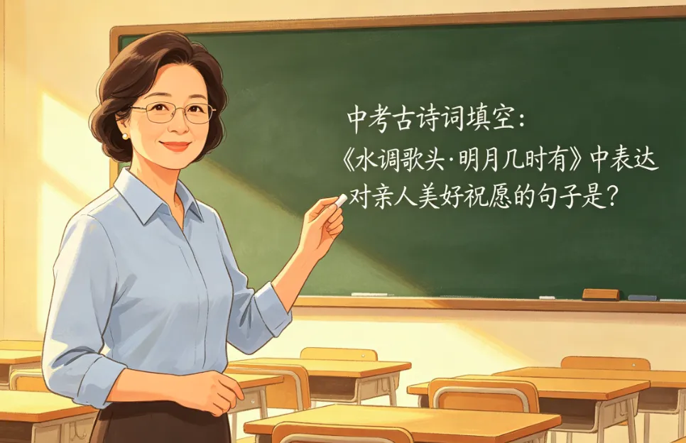 中考古诗词“丢分重灾区”破解!彬仔老施手把手教你拿满基础分,告别瞎蒙乱猜 第2张