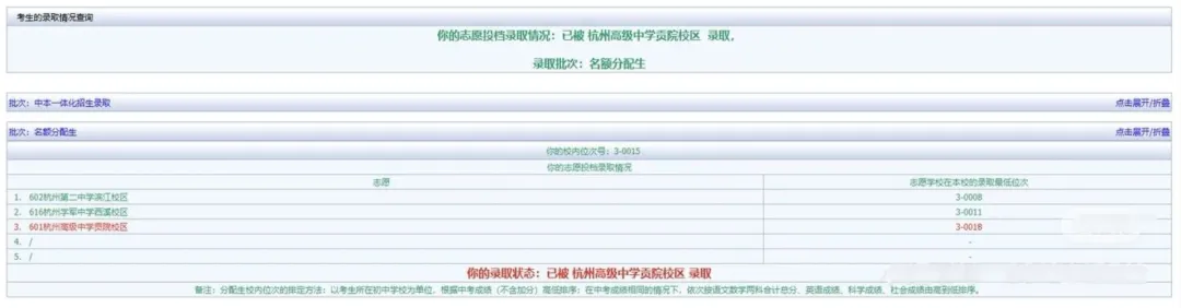 最强攻略!杭州中考志愿填报“避坑指南”,家长必存 第3张