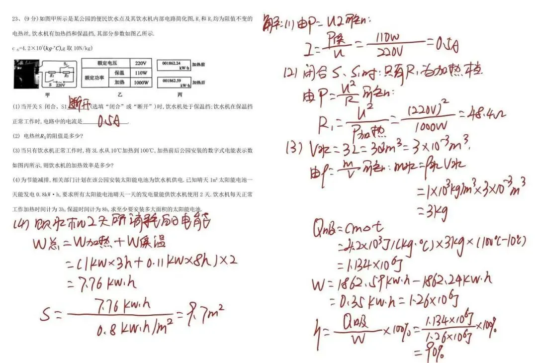 2026大荔县一模数、英、物、化试卷分析 第10张