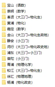 二模真题 |更新!徐汇+黄浦+宝山+杨浦+崇明5区2026高三二模试卷! 第21张