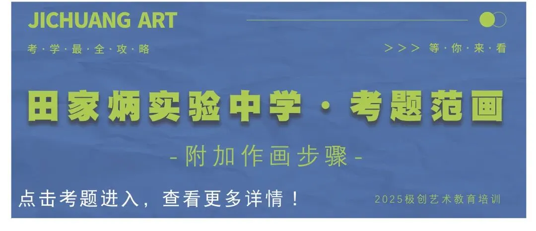 26届初升高美术中考冲刺班|招生简章 第15张 26届初升高美术中考冲刺班|招生简章 第15张