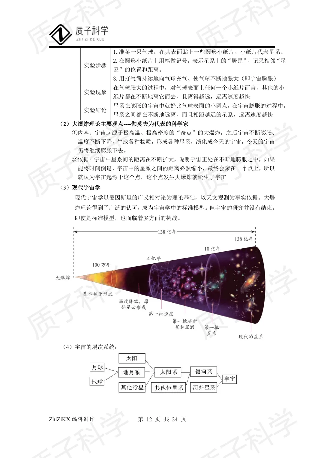浙教版科学中考地理知识点梳理 第14张