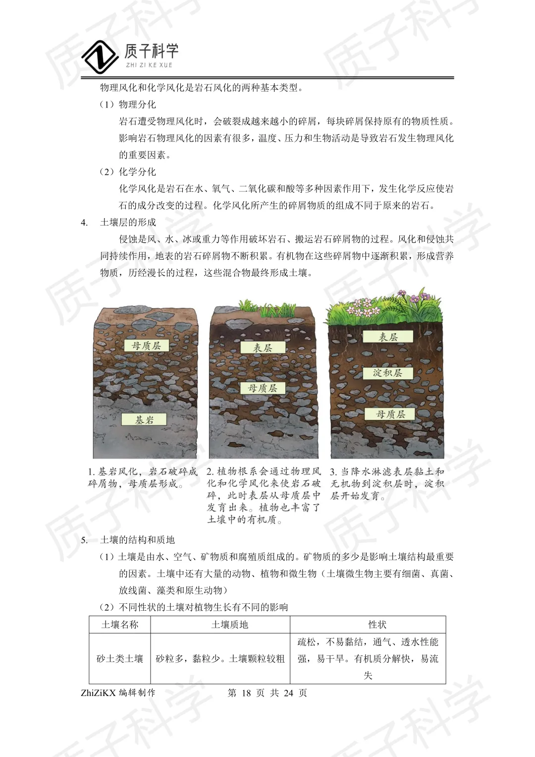 浙教版科学中考地理知识点梳理 第20张