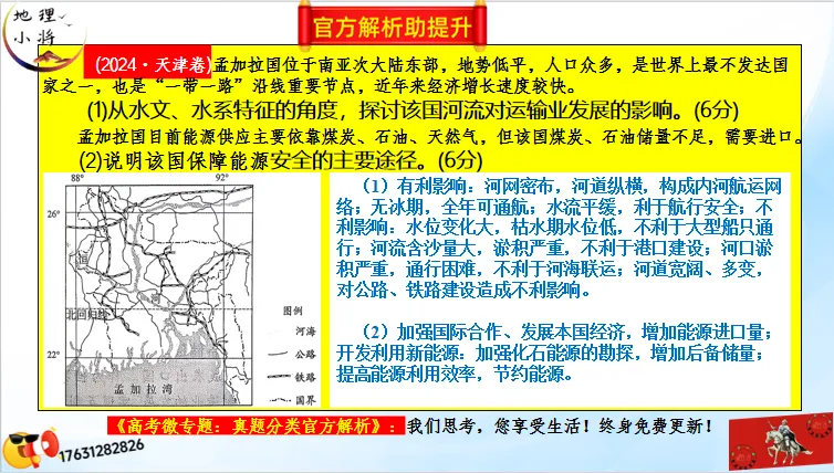 二轮微专题《高考真题分类官方解析》:资源、环境与国家安全 第45张