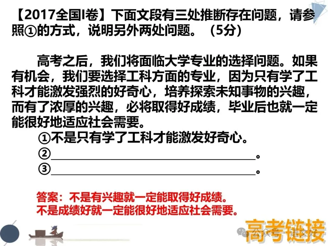 2026高三生必补的逻辑知识:高考真题&社会热点 第19张
