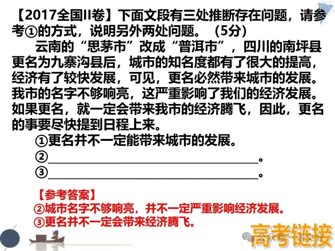 2026高三生必补的逻辑知识:高考真题&社会热点 第20张