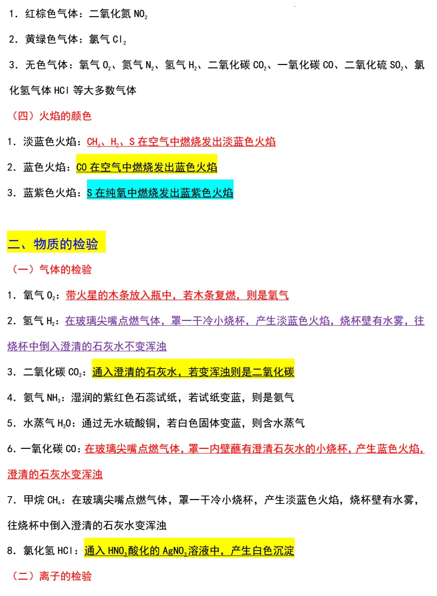 26中考化学十大主题核心考点精编 第4张