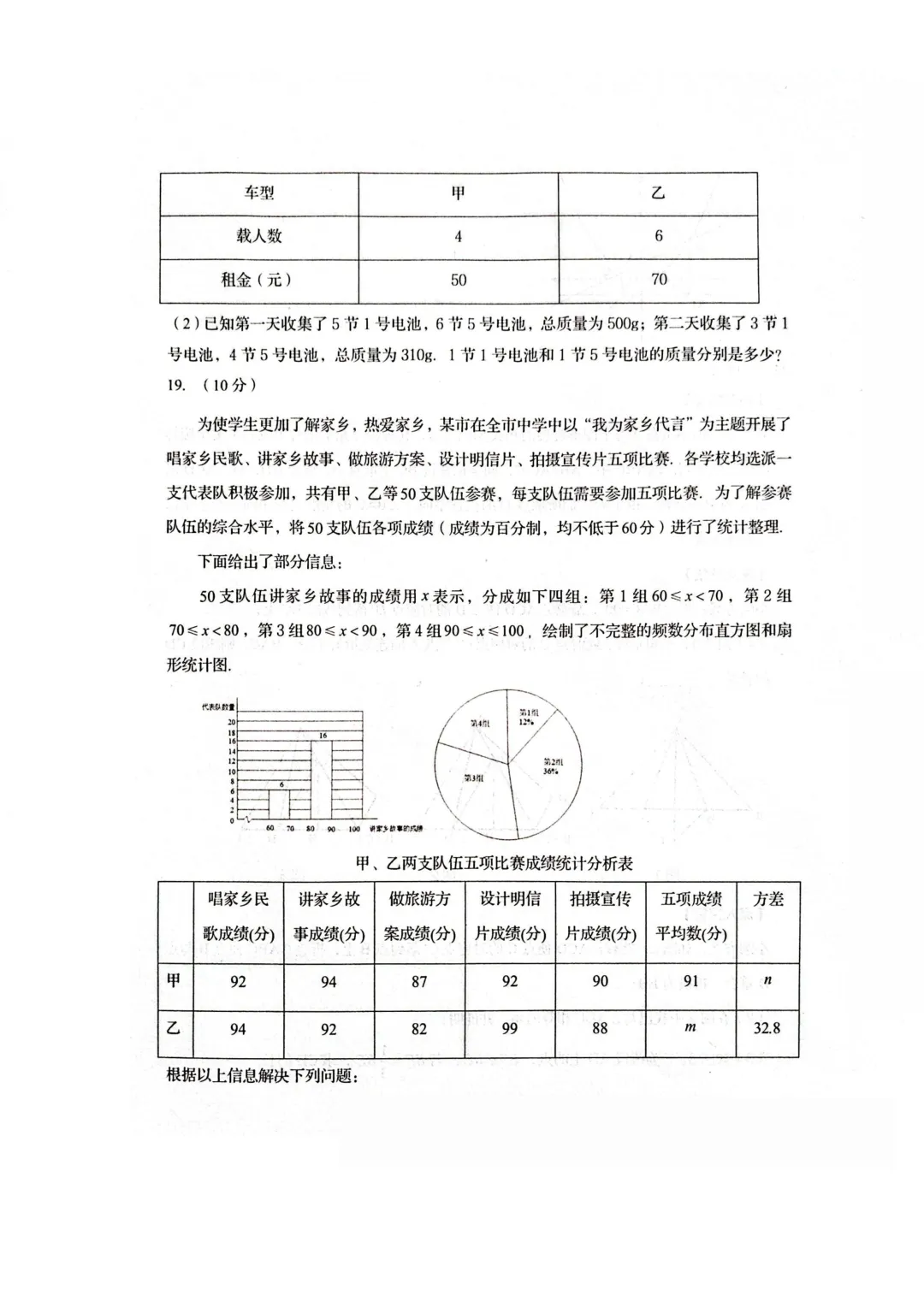 一模真题-2026山东淄博市桓台县中考一模数学试卷真题(完整版 + 答案) 第10张 一模真题-2026山东淄博市桓台县中考一模数学试卷真题(完整版 + 答案) 第10张