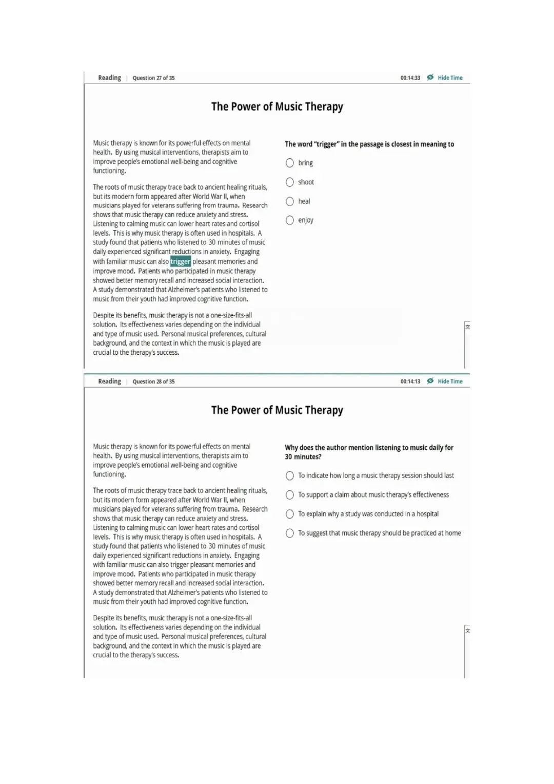 新托福第035套20260324真题(图片版) 第5张