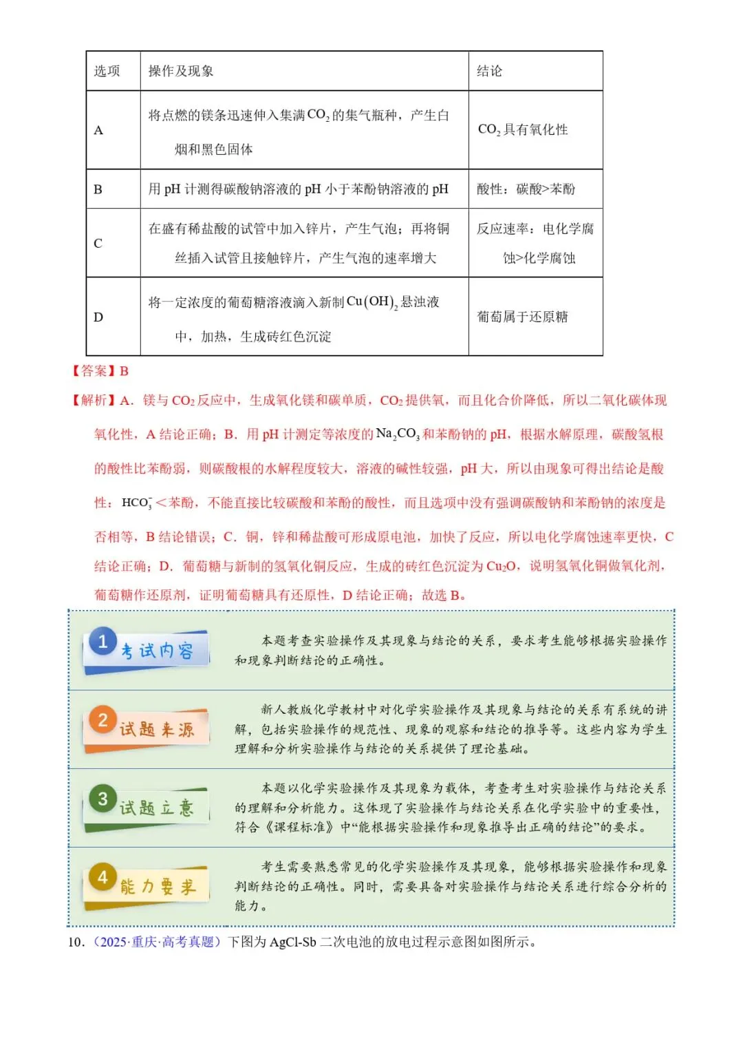 2025年高考化学真题完全解读 第22张