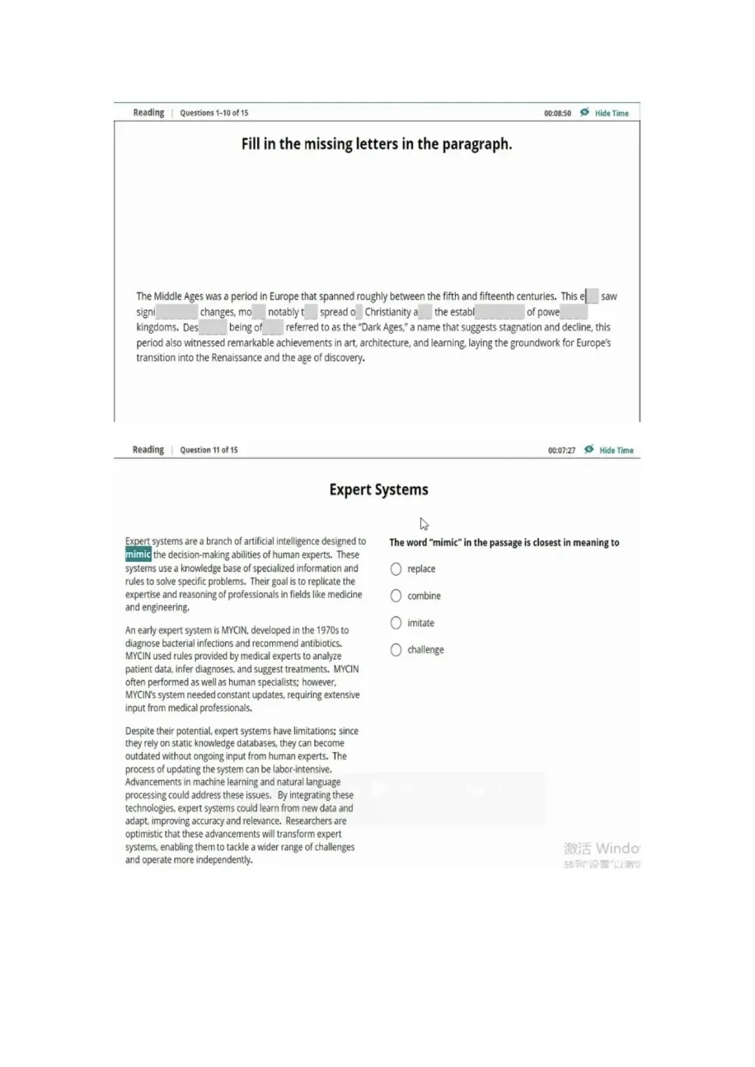 新托福第035套20260324真题(图片版) 第14张