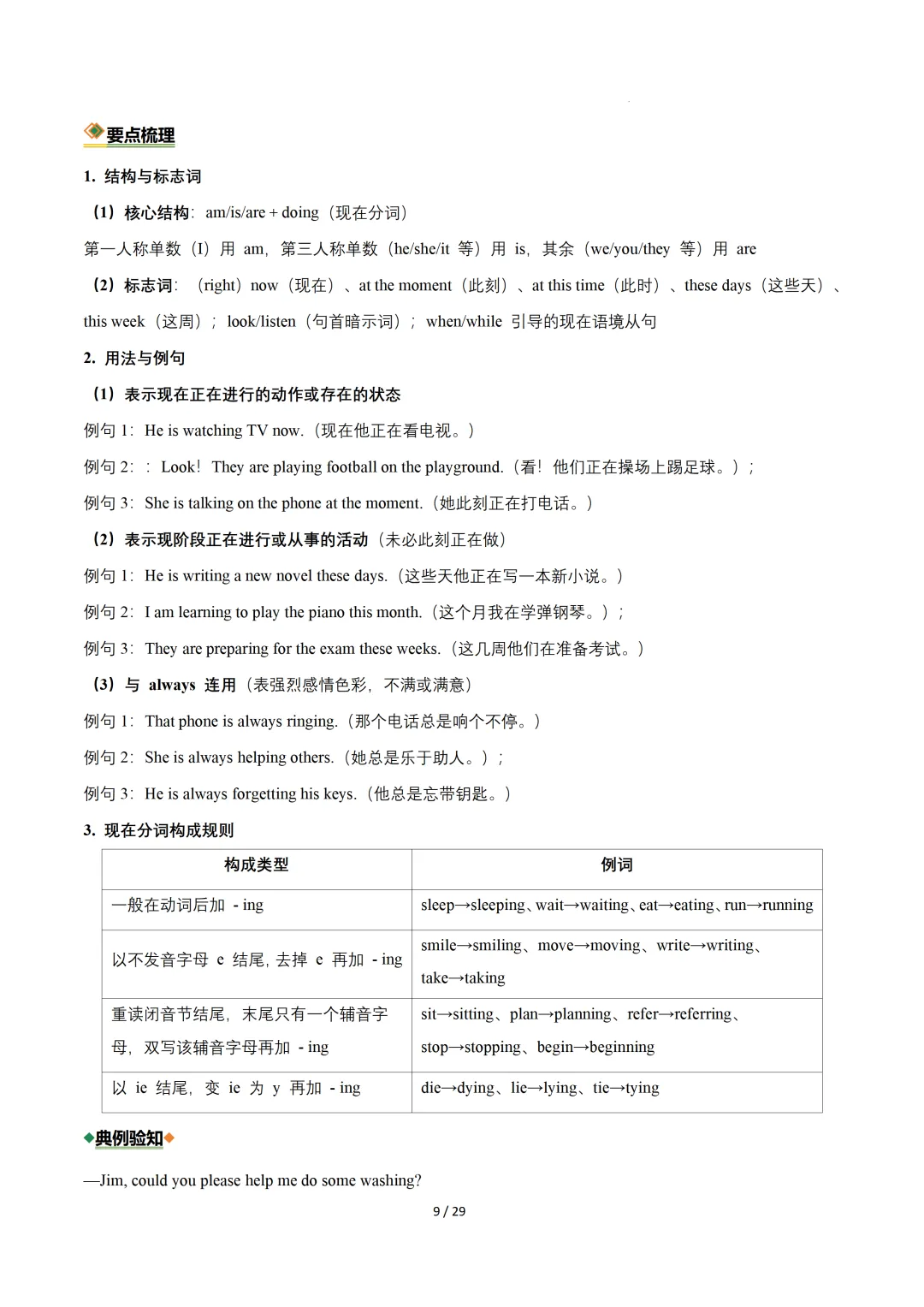 动词时态(重难点专练)— 2026中考英语二轮复习 第29张
