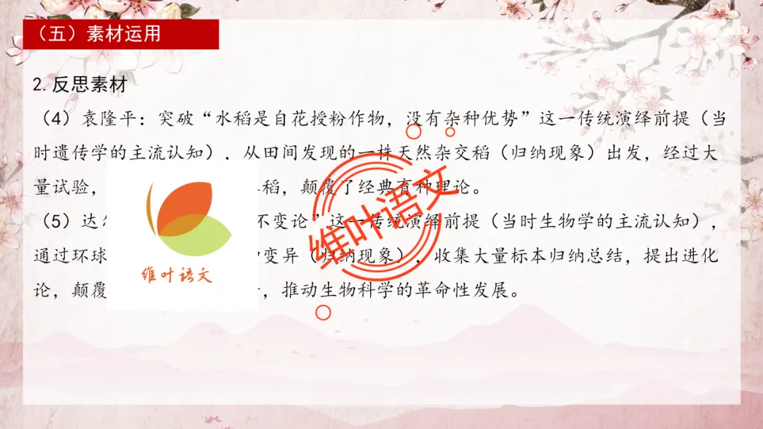 模考讲评 | 2025学年第二学期杭州市高三年级教学质量检测语文试题作文(演绎法与归纳法)讲评,附佳作分析(杭州二模) 第18张