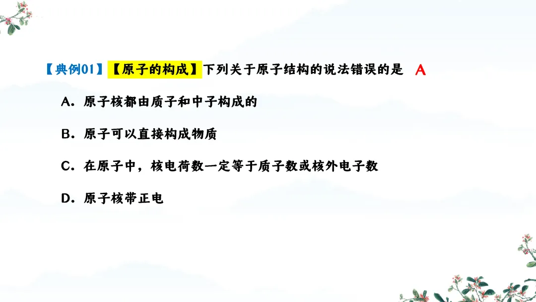 F824 一轮中考单元复习 决胜中考2026 优质课资源包 初中化学《专题复习---第三单元 物质构成的奥秘》课件PPT+教学设计Word 第20张