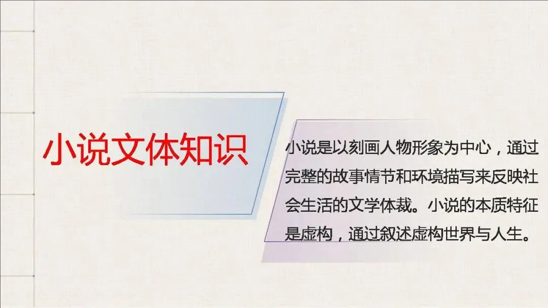 【真题梳理+回归课本解析】讲透高中语文【小说阅读】课件(153张PPT) 第5张